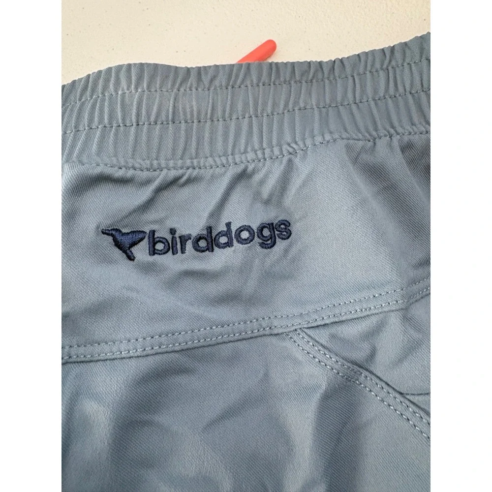 Birddogs Mens Gym Shorts Blue Gray Built-in Liner XXL 6 inch Inseam‎ Activewear